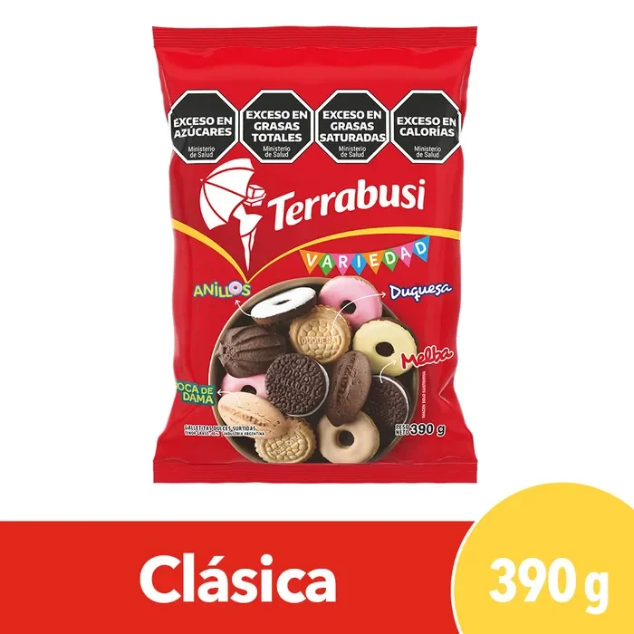 TERRABUSI GALLETITAS VARIEDAD 390G_