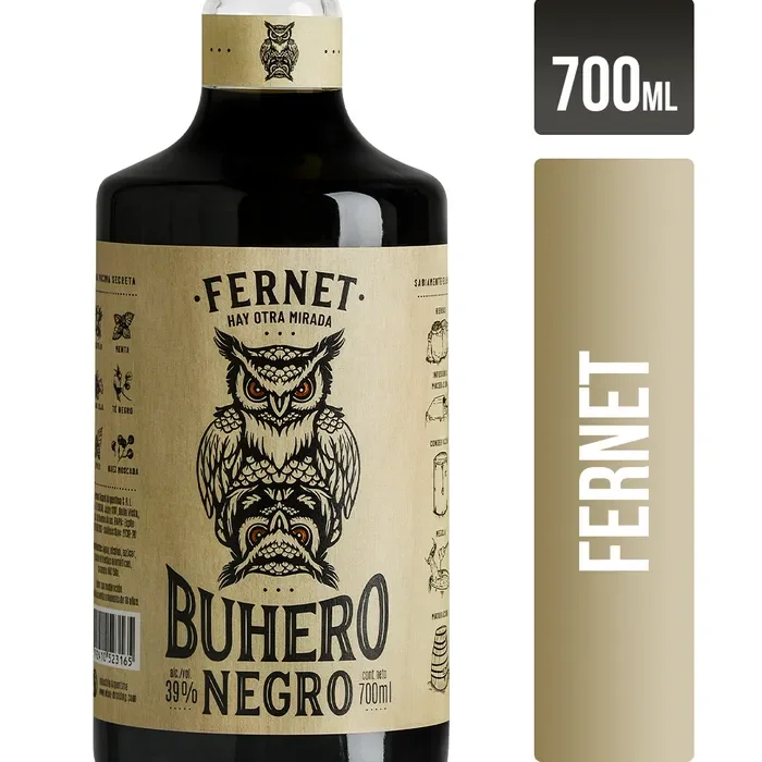 FERNET BUHERO NEGRO 700ML