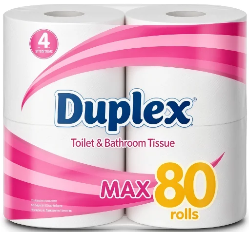 DUPLEX PAPEL HIGIENICO 4U X 80MTS