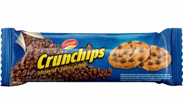 GAONA CRUNCHIPS GALLETITAS 132G CLASICA