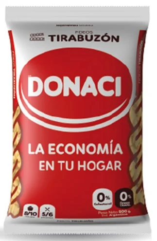 DONACI FIDEOS 500G TIRABUZON