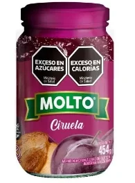 MOLTO MERMELADA FRASCO 454G CIRUELA
