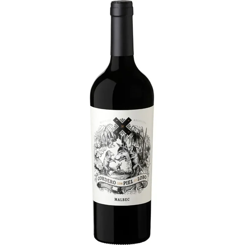 CORDERO PIEL LOBO VINO 750ML MALBEC-